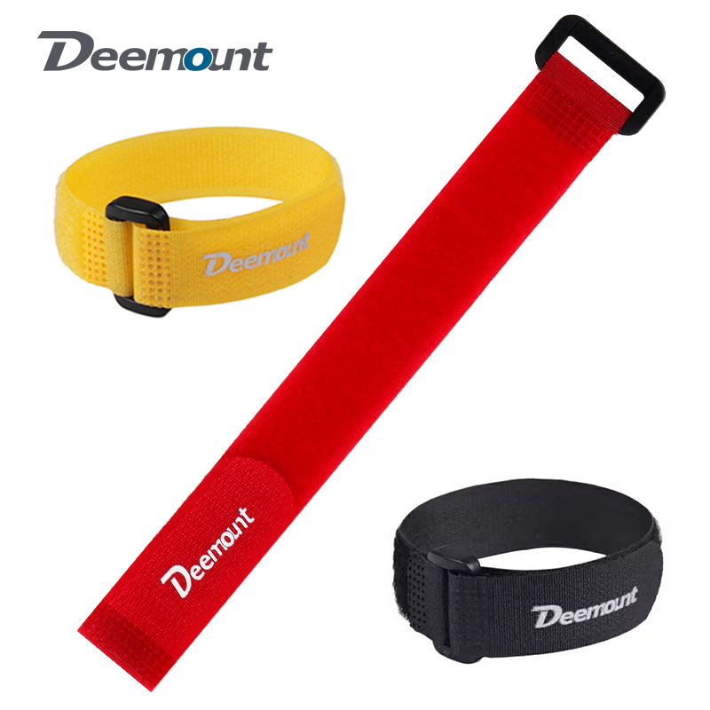 Bike Pump Frame Mount - Deemount 5 قطعة دراجة النايلون هوك/حلقة