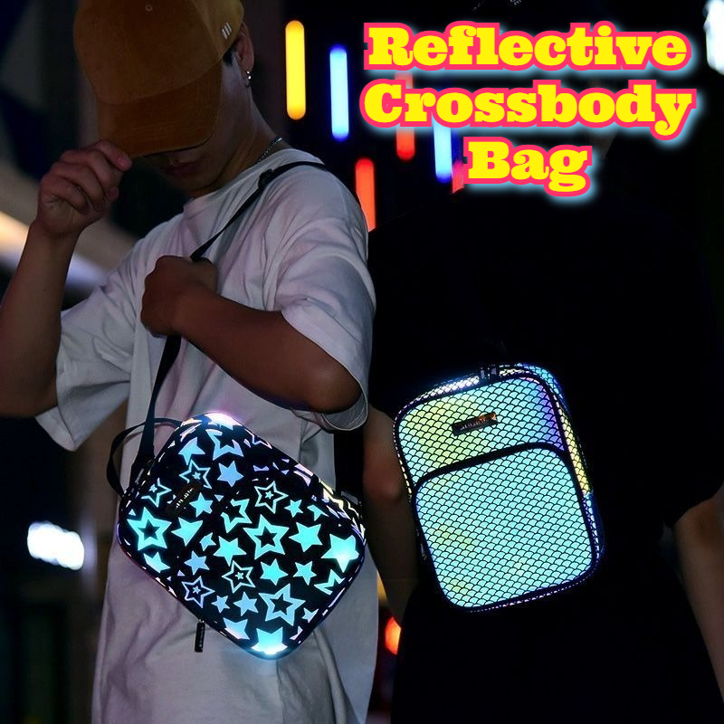 Cycling Commute Backpack - حقيبة كروس عاكسة متعددة الأغراض رياضية