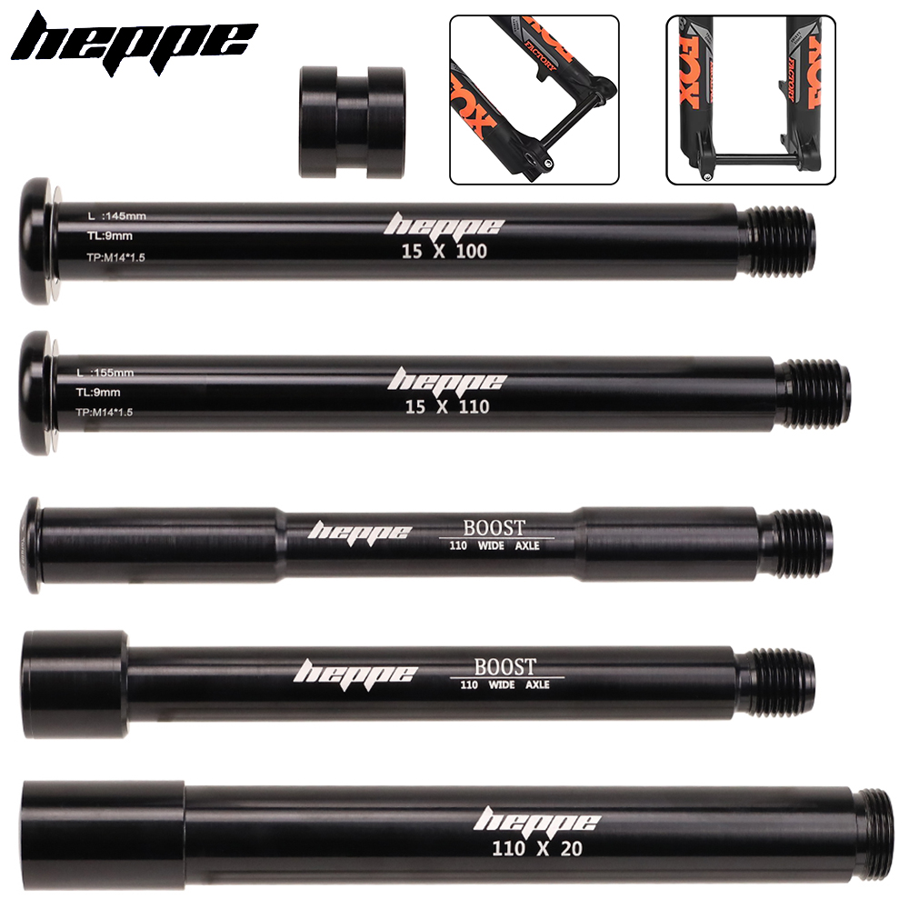 Dynamo Hub Front - HEPPE الدراجة 15x100/110 20x110 من خلال