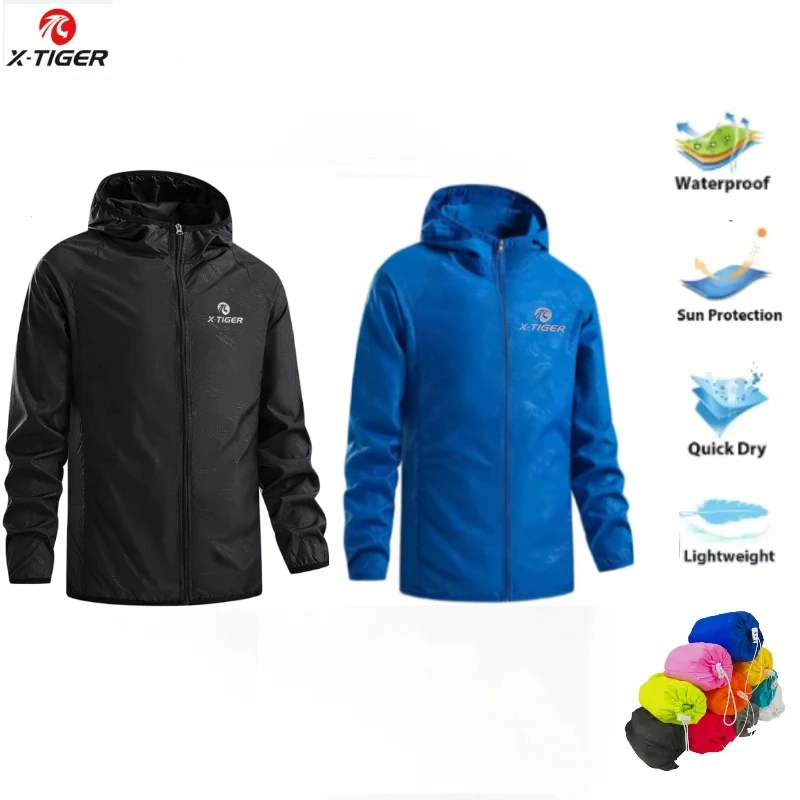 Cycling Rain Jacket Commute - جاكيت للمشي لمسافات طويلة مقاوم للماء