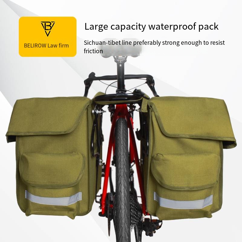 سعة كبيرة الدراجة الخلفية حقيب - مراجعة Panniers Waterproof Rear وسعره