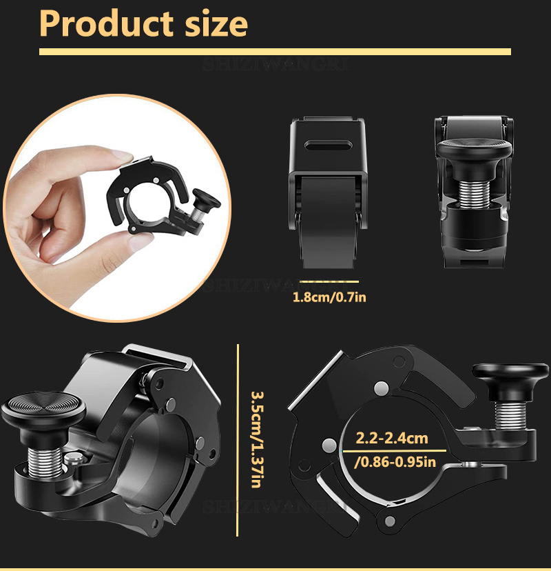 مخفي دراجة جرس الدراجة الجبلية - مراجعة Bell Handlebar Ring وسعره