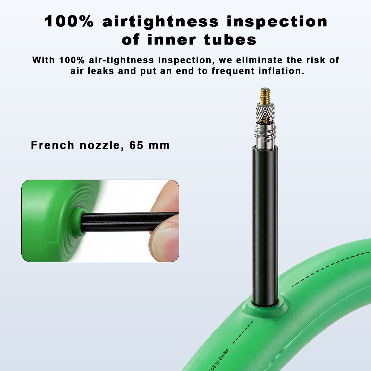 أنبوب داخلي متين من مادة TPU م - مراجعة Inner Tube 700C وسعره