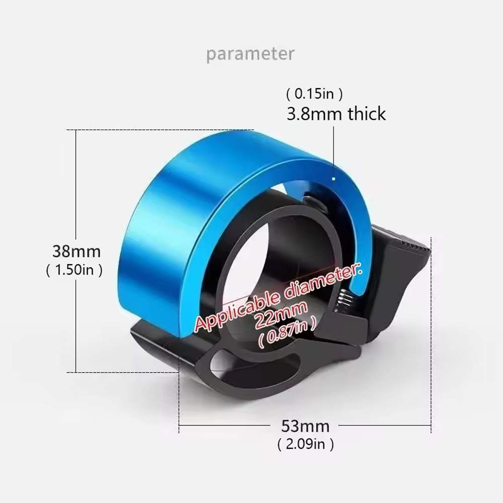جرس دراجة عالي الصوت من سبيكة  - مراجعة Bell Handlebar Ring وسعره