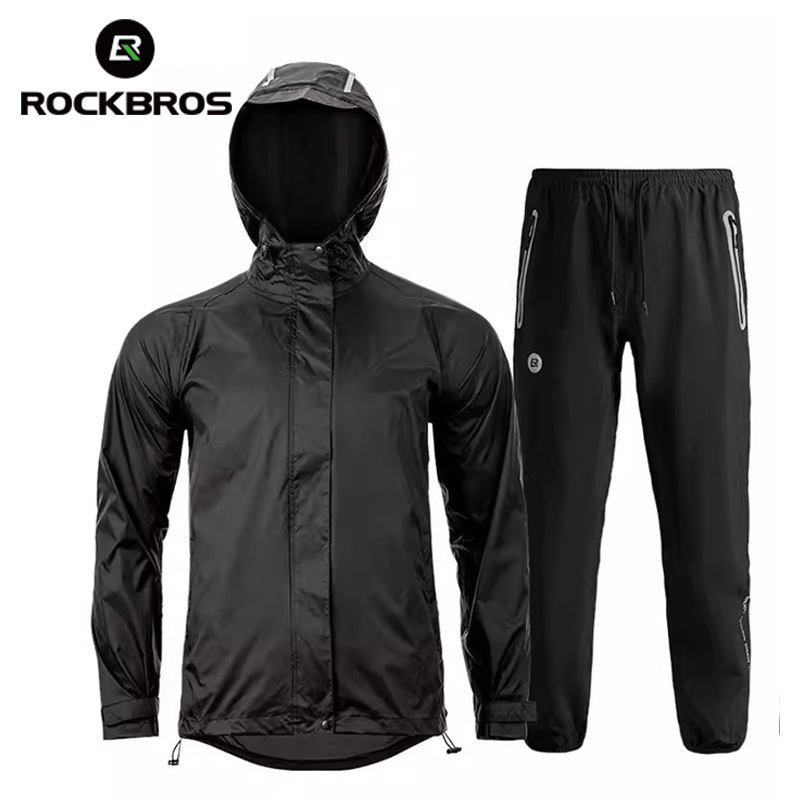 ROCKBROS الدراجات معطف واق من  - مراجعة Cycling Rain Jacket Commute وسعره