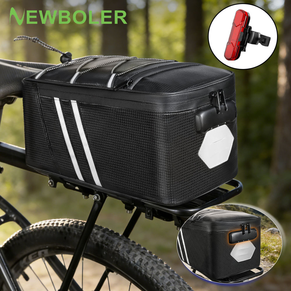 حقيبة مقعد خلفي للدراجة مع قفل - مراجعة Panniers Waterproof Rear وسعره
