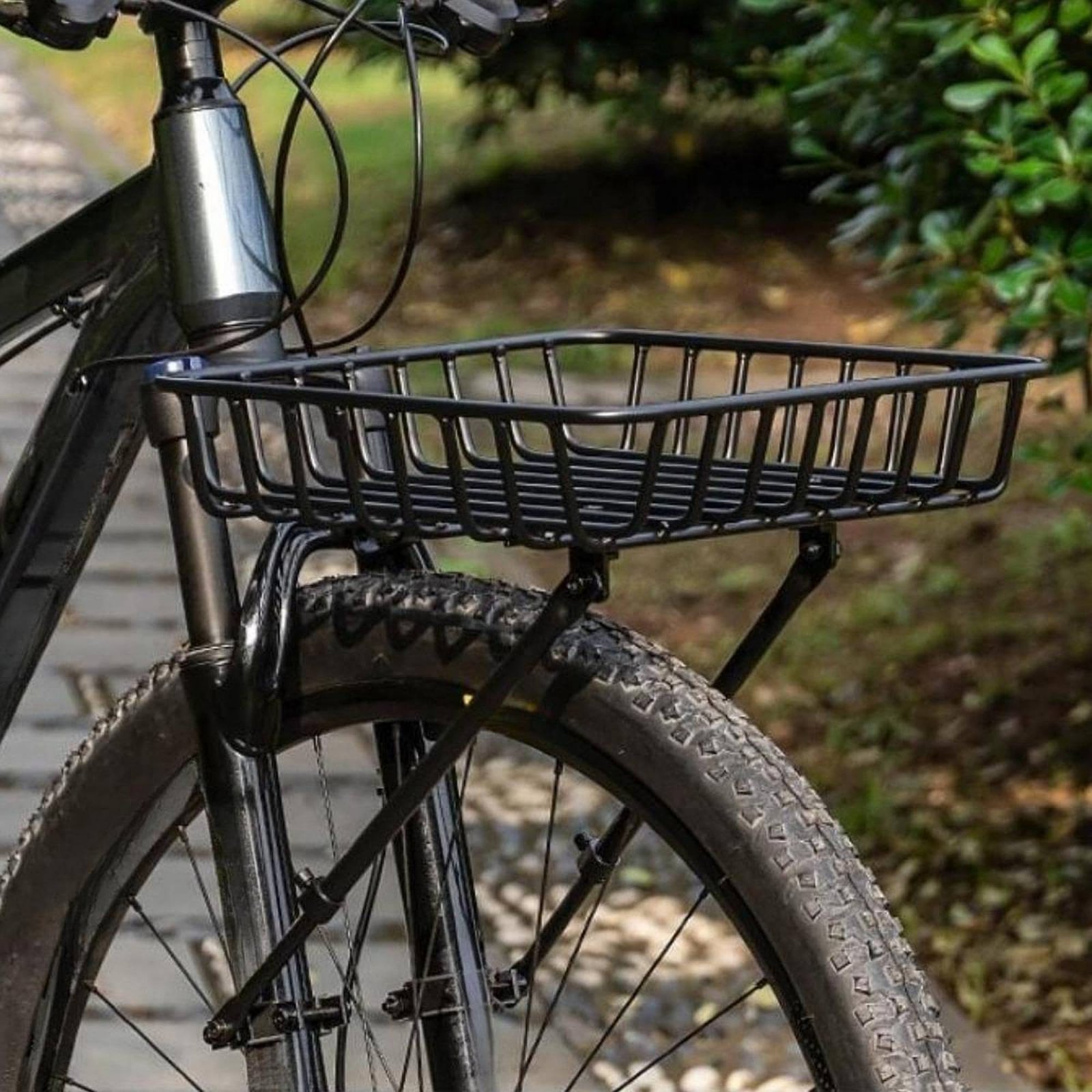 سلة أمامية من الألومنيوم خفيفة - مراجعة Cycling Commute Gear وسعره