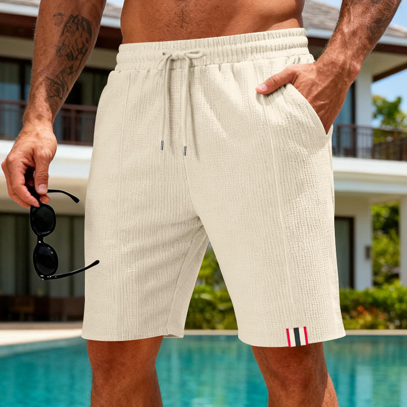 شورت رجالي صيفي فضفاض للشاطئ س - مراجعة Cycling Shorts For Commute وسعره