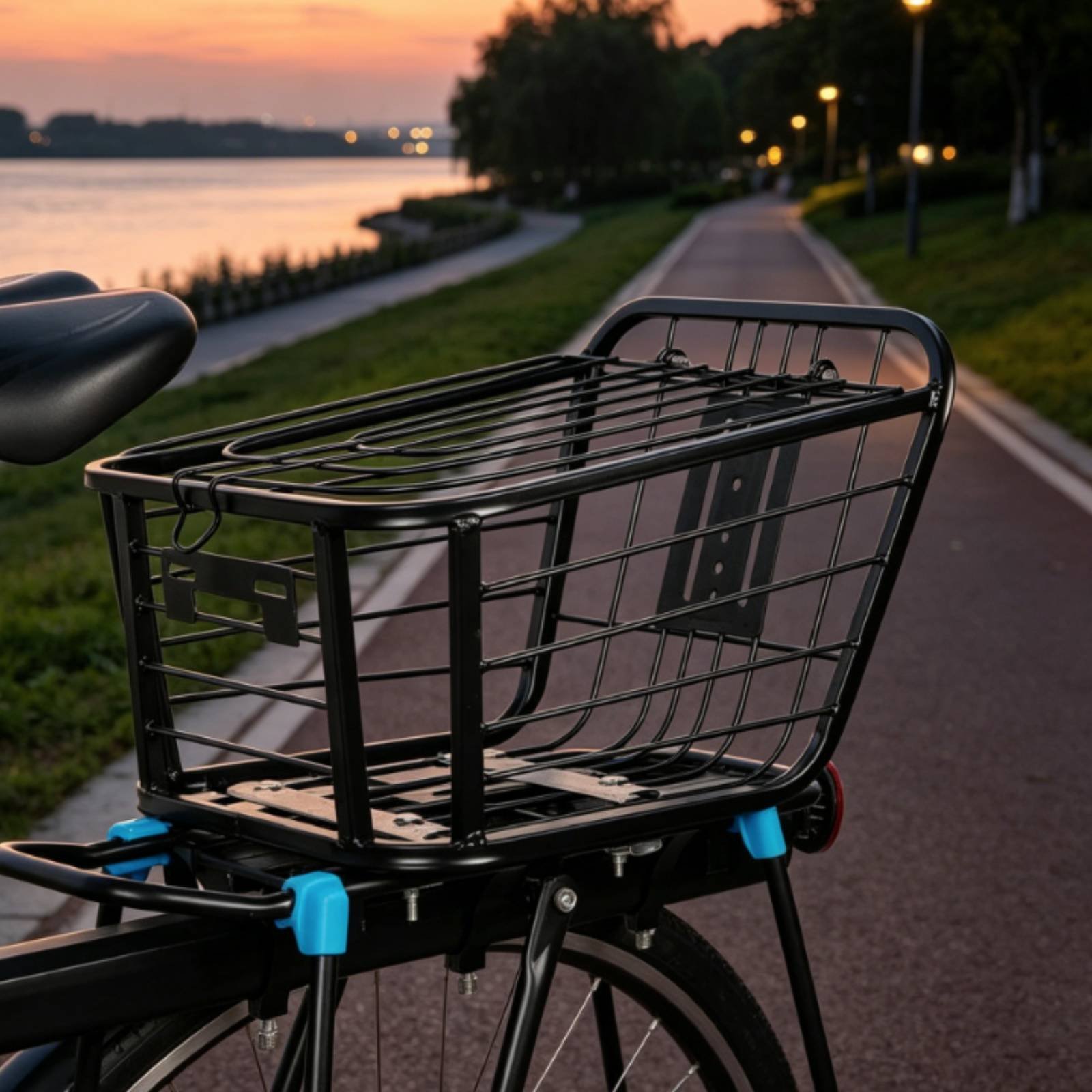 سلة خلفية قابلة للطي للدراجات  - مراجعة Cycling Commute Gear وسعره