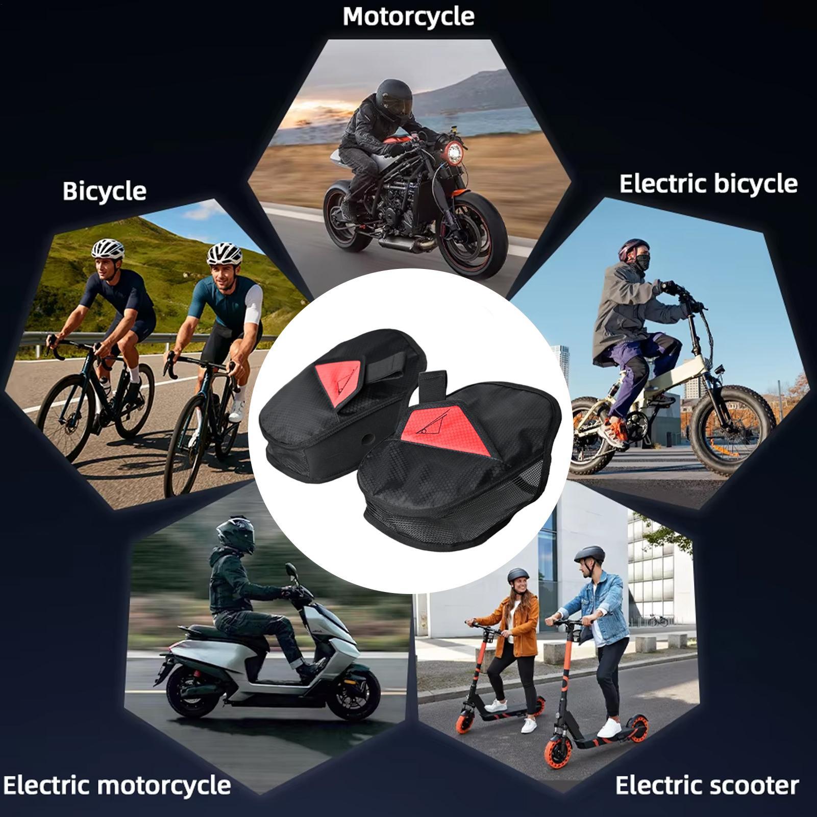قفازات مقود الدراجة من القماش  - مراجعة Cycling Commute Distance وسعره