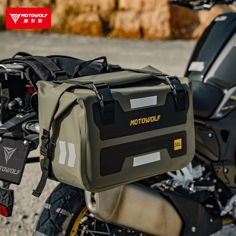 حقيبة خلفية للدراجات النارية م - مراجعة Panniers Waterproof Rear وسعره