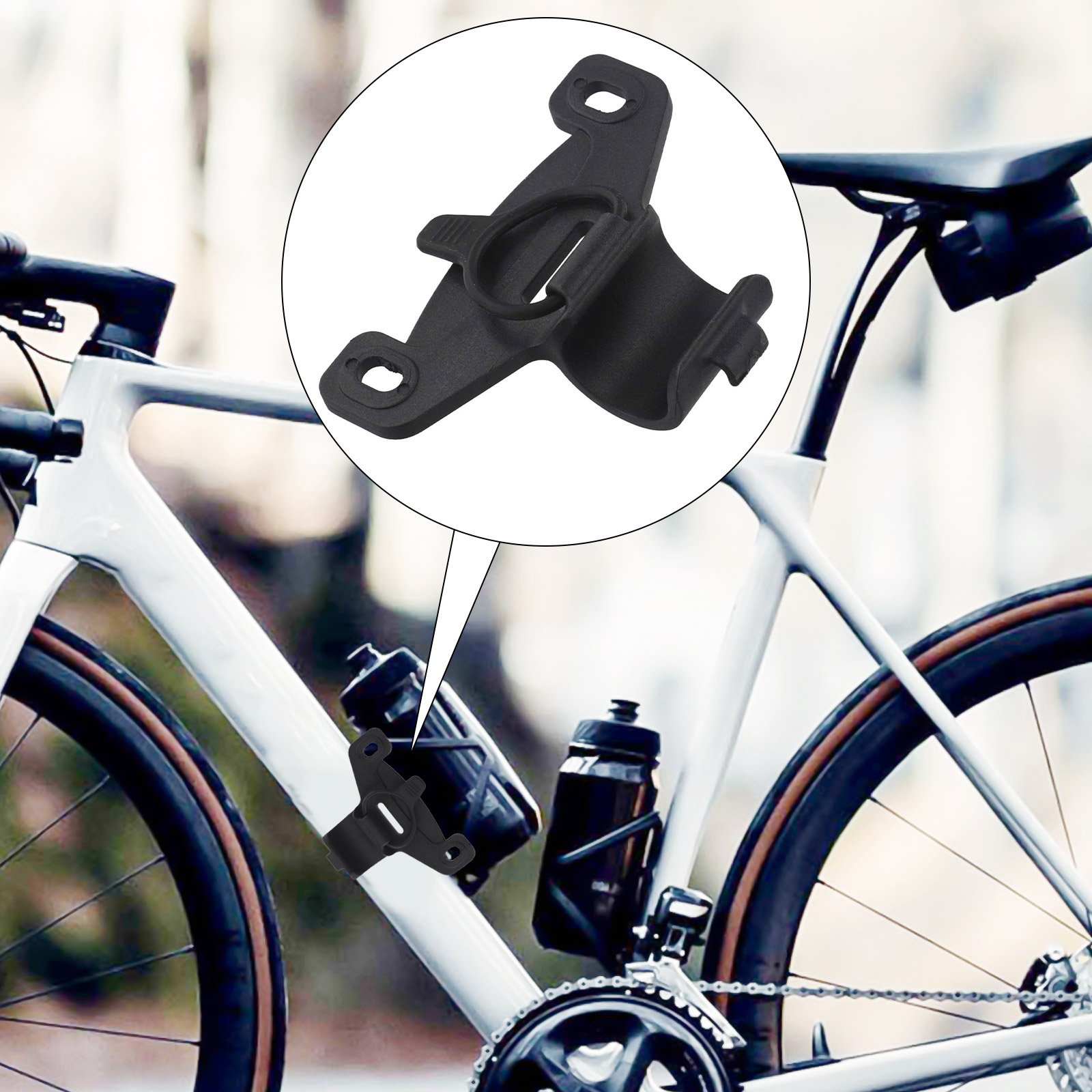 حامل مضخة الدراجة للمنفاخات ال - مراجعة Bike Pump Frame Mount وسعره