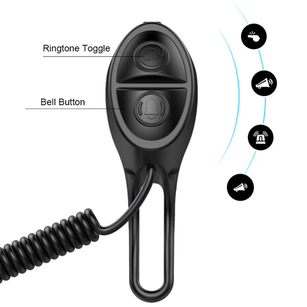 دراجة جرس كهربائي USB قابلة لل - مراجعة Bell Handlebar Ring وسعره