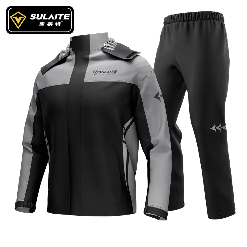 SULAITE دراجة نارية معطف واق م - مراجعة Cycling Rain Jacket Commute وسعره