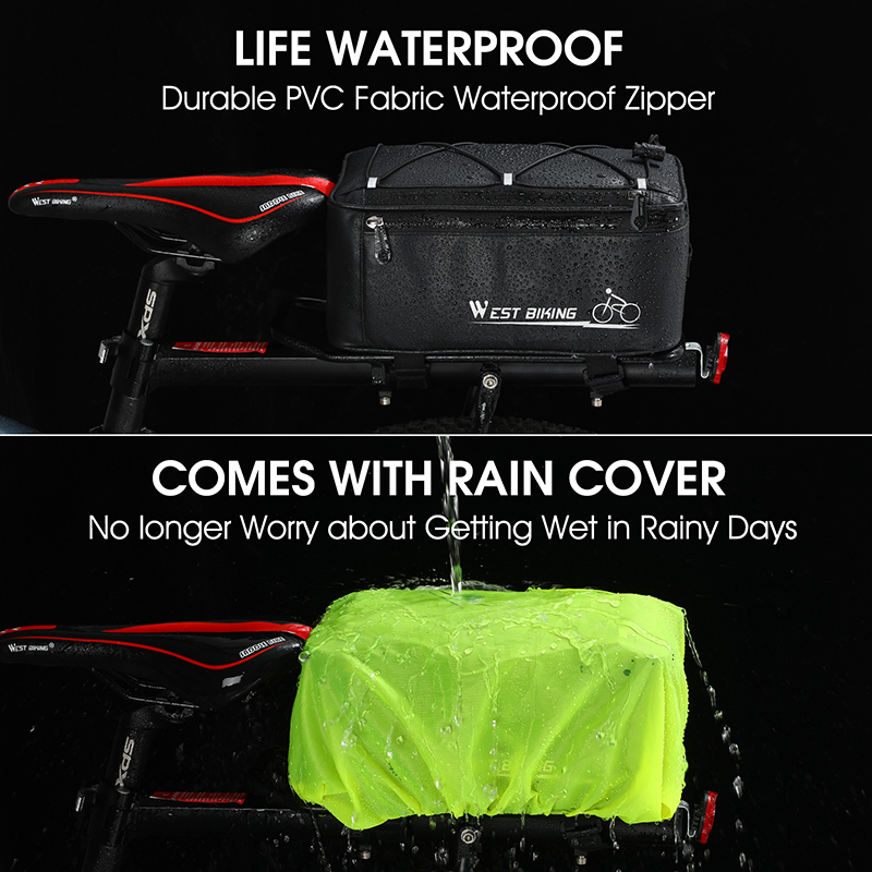 حقيبة خلفية مقاومة للماء من WE - مراجعة Panniers Waterproof Rear وسعره